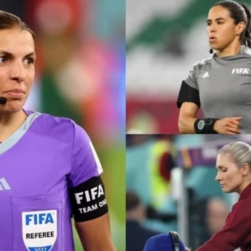 Μουντιάλ 2022: Η Γαλλίδα, η Βραζιλιάνα και η Μεξικανή που γράφουν ιστορία - Διαιτητικό τρίο σε αγώνα Μουντιάλ