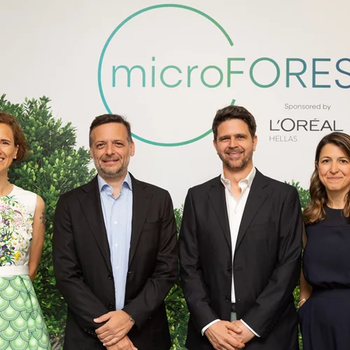 Ένα micro Forest φυτεύεται στην καρδιά της Αθήνας από τη L'Oréal Hellas