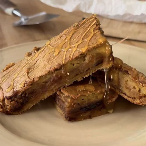 Νηστίσιμα blondies ρεβιθιού - Έτοιμα σε 4 μόλις βήματα