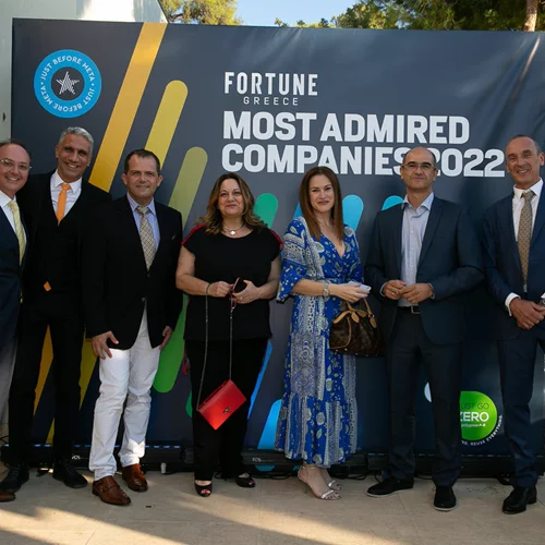 H Amgen Hellas κατακτά την 8η θέση ανάμεσα στις 20 πιο αξιοθαύμαστες επιχειρήσεις στην Ελλάδα