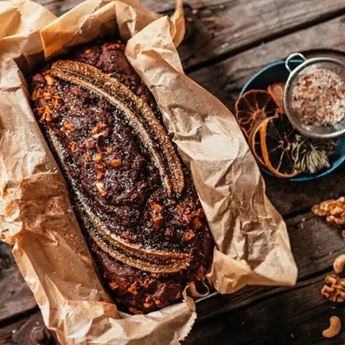 Εσύ δοκίμασες το αφράτο μπανανοκέικ της Μαρίας Ηλιάκη; Δεν έχει ζάχαρη αλλά είναι πεντανόστιμο