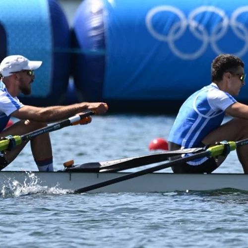 Στα ρεπεσάζ του διπλού σκιφ ελαφρών βαρών ανδρών οι Παπακωνσταντίνου και Γκαϊδατζής