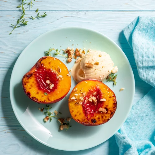 Συνταγή: Γλυκό ροδάκινο στο airfryer, χωρίς ζάχαρη