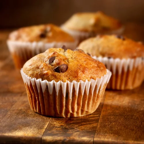 Μίνι μάφιν με σοκολάτα και λίγες θερμίδες