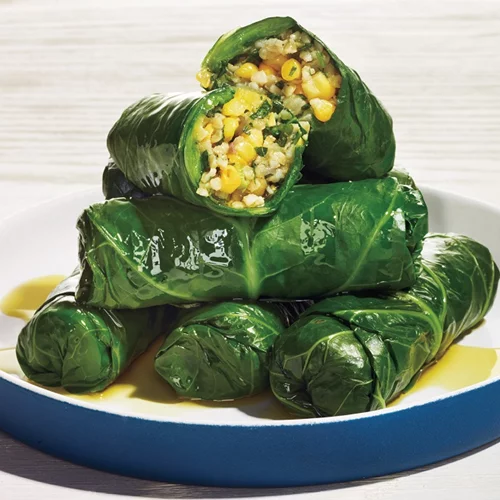 Ντολμάδες γεμιστοί με καλαμπόκι από την Νταϊάν Κόχυλα! Υγιεινοί και πεντανόστιμοι