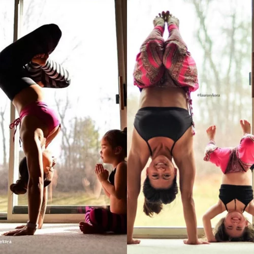Αυτή η μικρή είναι φανταστική στη yoga και έχει γίνει viral!