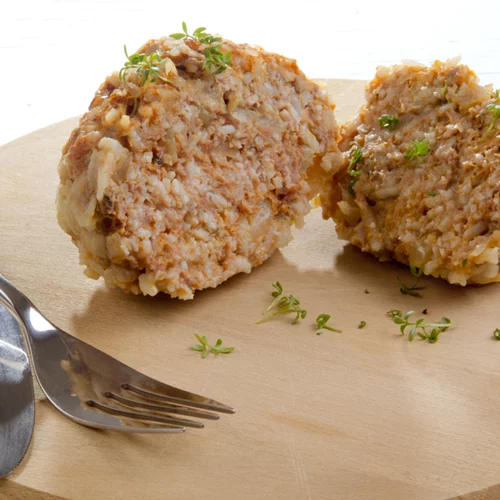 Συνταγή για γιουβαρλάκια της γιαγιάς με καστανό ρύζι για να μη βάλεις γραμμάριο