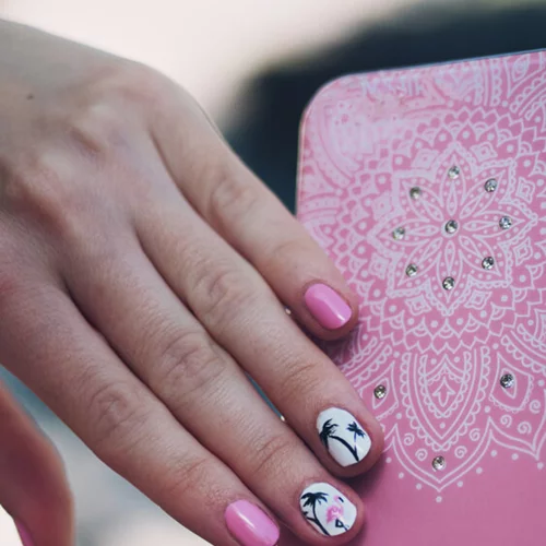 Σχέδια νυχιών: Tα ωραιότερα μανικιούρ με... φλαμίνγκο