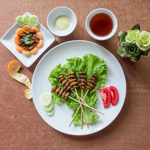 Όταν η Angelina Jolie τρώει ζωύφια μαζί με τα παιδιά της ξέρει σίγουρα αυτά