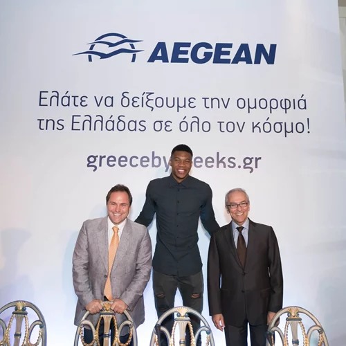 GreecebyGreeks.gr: Ο Γιάννης Αντετοκούνμπο και η Aegean «ταξιδεύουν» την Ελλάδα σε όλο τον κόσμο