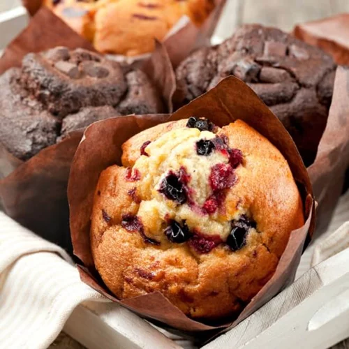 Μάφιν με ρέβα και μύρτιλλα για να αυξήσεις την αντοχή σου