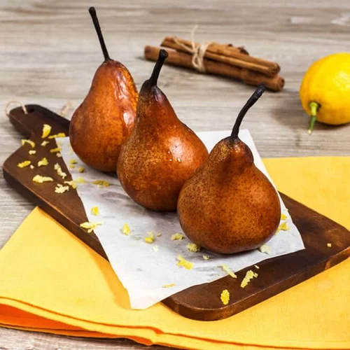 Γλυκά αχλάδια στο φούρνο: Συνταγή ΧΩΡΙΣ ΖΑΧΑΡΗ