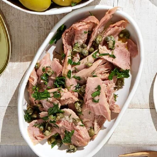 Τόνος με λεμόνι και μυρωδικά με μόλις 153 θερμίδες