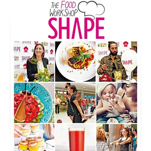 Έλα στο 2ήμερο SHAPE Food Workshop στις 13-14 Οκτωβρίου στο Athens Metro Mall! Δες το πρόγραμμα!