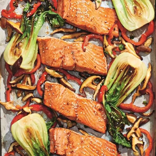 Σολομός με miso και κινέζικο λάχανο, σούπερ ιαπωνική συνταγή