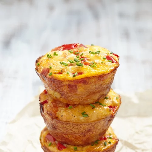 4 ιδέες για μάφινς πρωινού με αβγά ή βρόμη ή γλυκοπατάτα ή μπανάνα