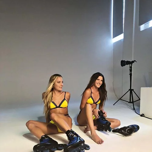 Αποκλειστικό backstage: Η Βίβιαν Δράκου και Πόλυ Χάτζογλου στο εξώφυλλο του Shape Αυγούστου