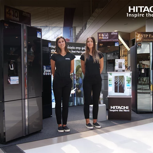 Η Hitachi Europe παρουσίασε τα νέα ψυγεία της στο The Mall Athens