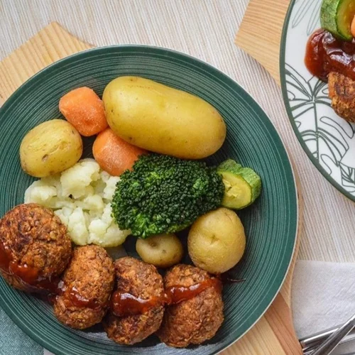 Συνταγή για χορτοφαγικά κεφτεδάκια από φακές και βρώμη