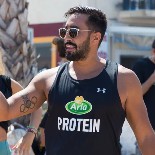 Προπονήθηκα στις Σπέτσες με τον Δημήτρη Κουλούρη λίγο πριν το Spetses mini Marathon