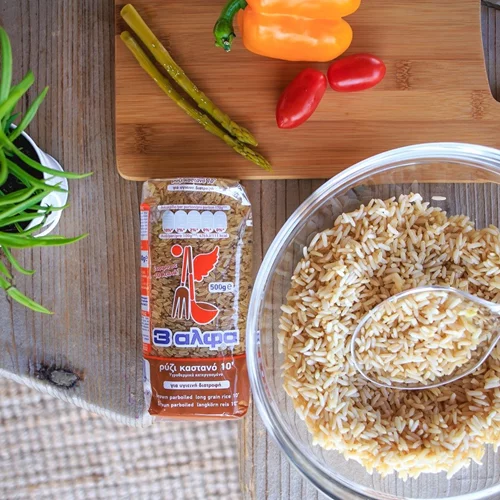 Διαγωνισμός! Κέρδισε 10 πακέτα Καστανό Ρύζι 10’ και ένα yoga mat από την 3αλφα