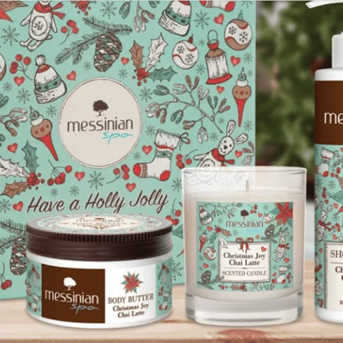 Τα Messinian Spa σού παρουσιάζουν το πιο εορταστικό gift set!