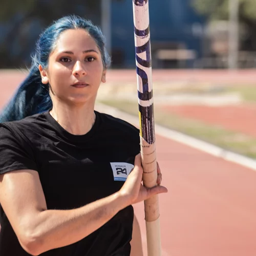 Η πρωταθλήτρια Ελλάδος Ελένη Πόλακ στην πρώτη της συμμετοχή σε Ολυμπιακούς Αγώνες