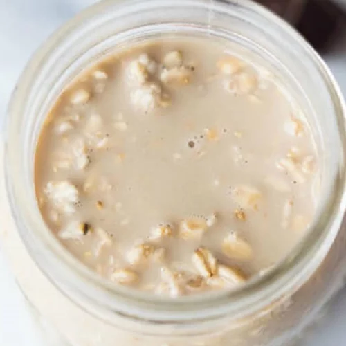 Πόριτζ βρόμης με γεύση μόκα που θυμίζει καφέ! Φτιάχνουμε overnight oats