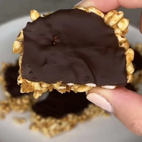 Μπάρες με ποπ ρυζιού και σοκολάτα - Σούπερ διατροφικές και εύκολες!