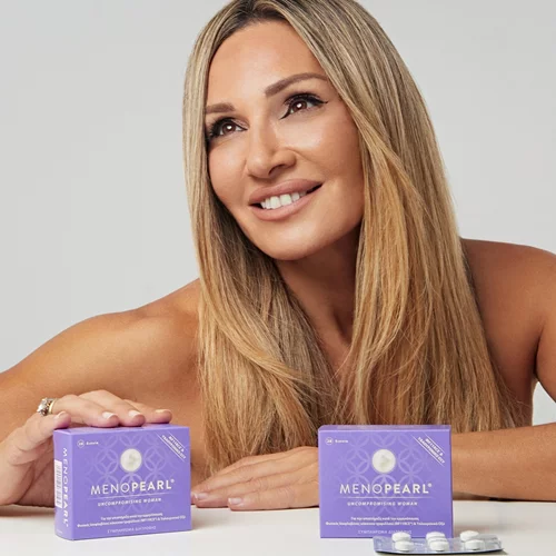 Η Ελένη Πετρουλάκη και το MENOPEARL® ενώνουν τις δυνάμεις τους για τις γυναίκες που βρίσκονται στην εμμηνόπαυση