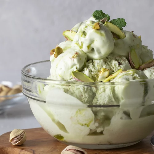 Σπιτικό παγωτό φιστίκι: Πανεύκολη συνταγή με ελάχιστη ζάχαρη