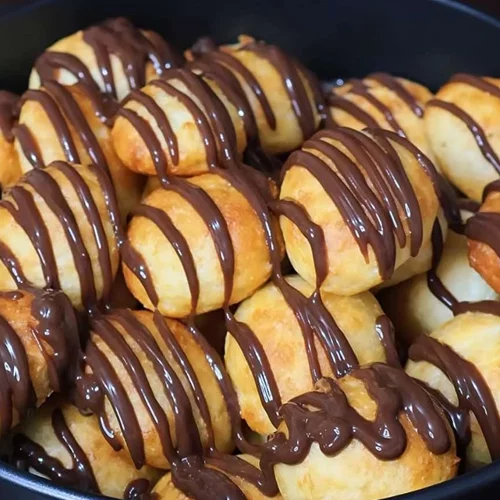 Λουκουμάδες χωρίς τηγάνισμα - Είναι φουλ πρωτεϊνικοί!