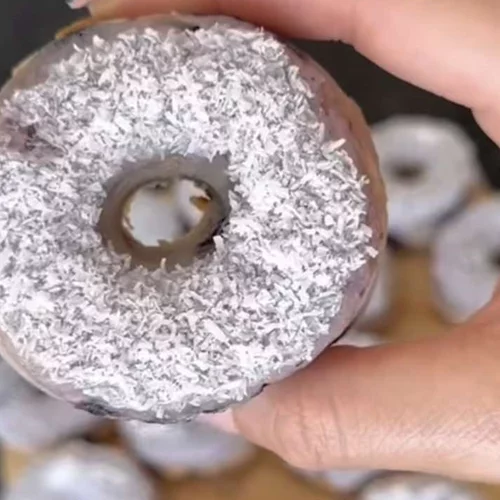 Tα πιο υγιεινά ντόνατς με βατόμουρα χωρίς τηγάνισμα