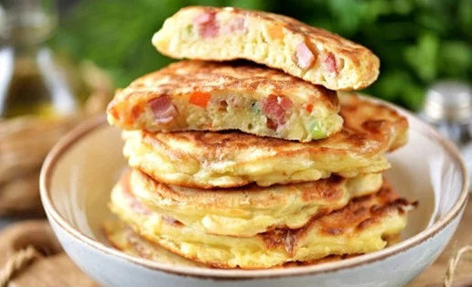 Φανταστικά αλμυρά pancakes φούρνου ή αλλιώς το πιο εύκολο γεύμα to go - σούπερ λαχταριστό και υγιεινό