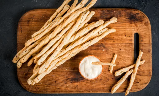 Σπιτικά κριτσίνια από κουνουπίδι