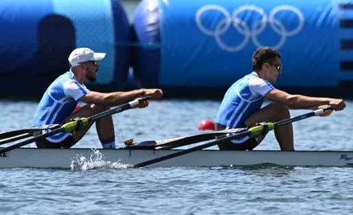 Στα ρεπεσάζ του διπλού σκιφ ελαφρών βαρών ανδρών οι Παπακωνσταντίνου και Γκαϊδατζής