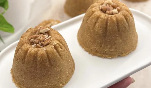 H πιο υγιεινή συνταγή για σιμιγδαλένιο χαλβά χωρίς ζάχαρη