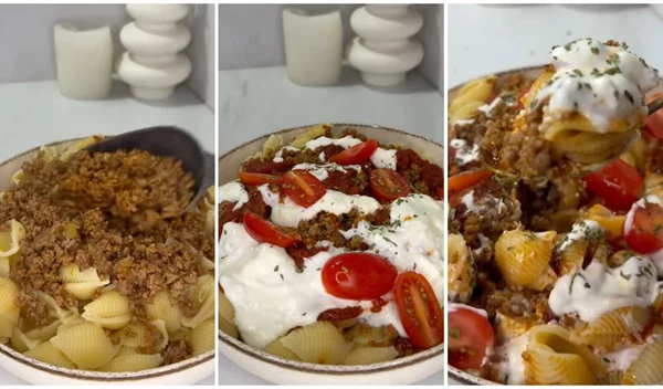Τα viral turkish pasta του TikTok είναι ο τέλειος συνδυασμός κρεμώδους και αλμυρού