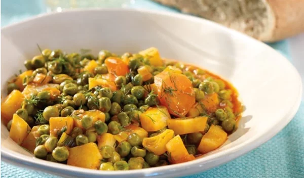 Αρακάς κοκκινιστός από την Αργυρώ Μπαρμπαρίγου