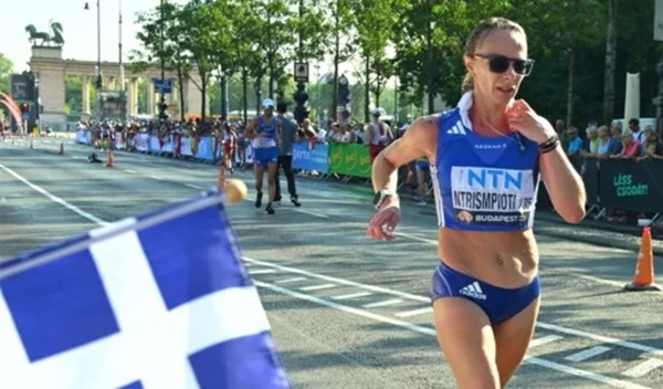 Αντιγόνη Ντρισμπιώτη: Τρίτη στον κόσμο, στα 35 χλμ βάδην!