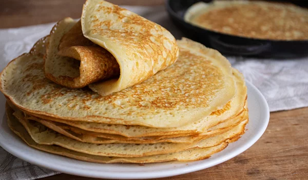 Κρέπες από τραχανά με λιγότερες από 150 θερμίδες - 1 μόνο υλικό