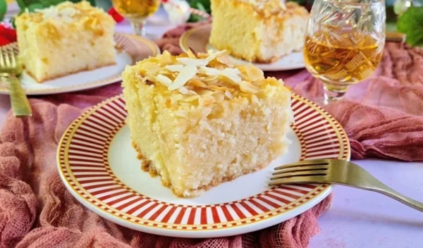 Αμυγδαλόπιτα σιροπιαστή, το τέλειο επιδόρπιο για το γιορτινό τραπέζι