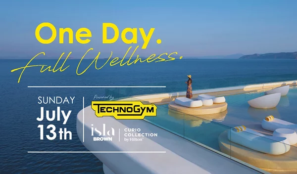 Ζήστε το απόλυτο καλοκαιρινό reset με την Technogym & τα Brown Hotels