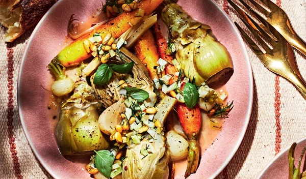 Eλαφρύ και εύκολο γεύμα: Δοκίμασε αγκινάρες με λεμόνι και μάραθο