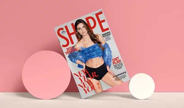 SHAPE Ιανουαρίου | Κυκλοφορεί στα περίπτερα με Cover Girl τη Βασιλική Ρούσσου!