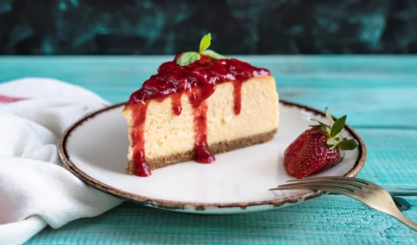 Cheesecake χωρίς γάλα και κρέμα τυριού