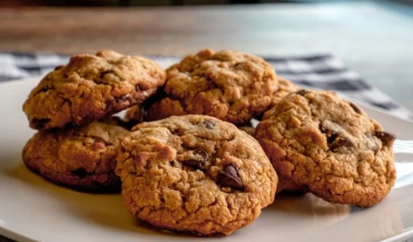 Νόστιμα μπισκότα βρώμης χωρίς αλεύρι και ζάχαρη