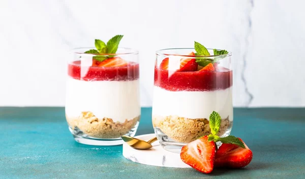 Yγιεινό cheesecake με γιαούρτι, χωρίς ζαχάρη - Δε θα πιστεύεις πόσο νόστιμο είναι