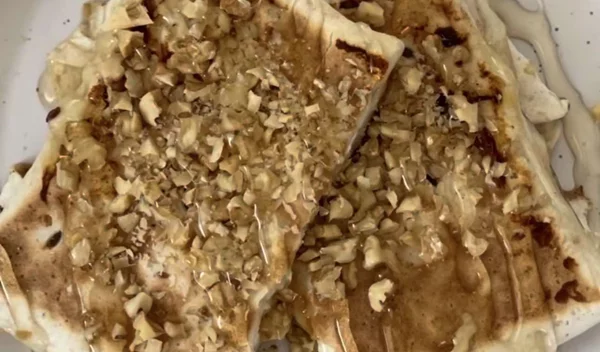 Φούλ πρωτεϊνική γλυκιά τυρόπιτα - Έτοιμη σε 2 λεπτά!