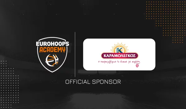 Καραμολέγκος x Eurohoops Academy: Χορηγική συνεργασία με στόχο την επόμενη γενιά του ελληνικού μπάσκετ